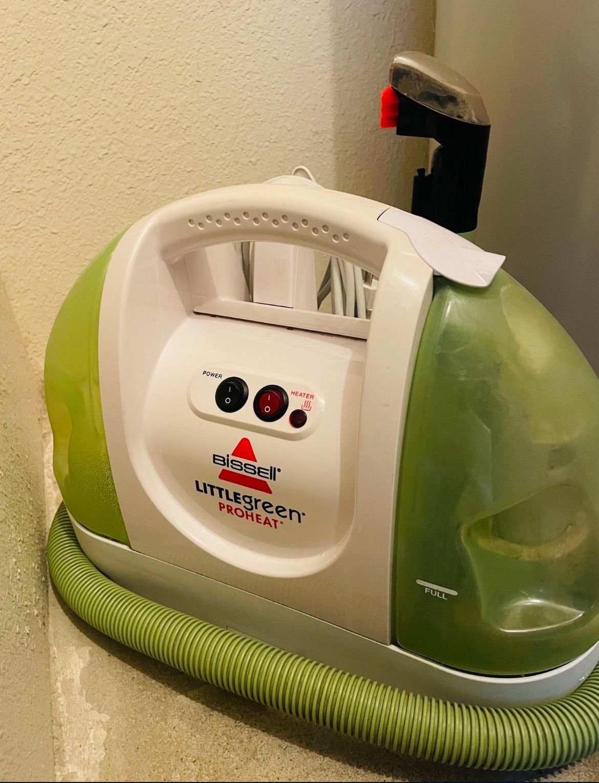 Little Green Spot upholstered Cleaner Vacuum