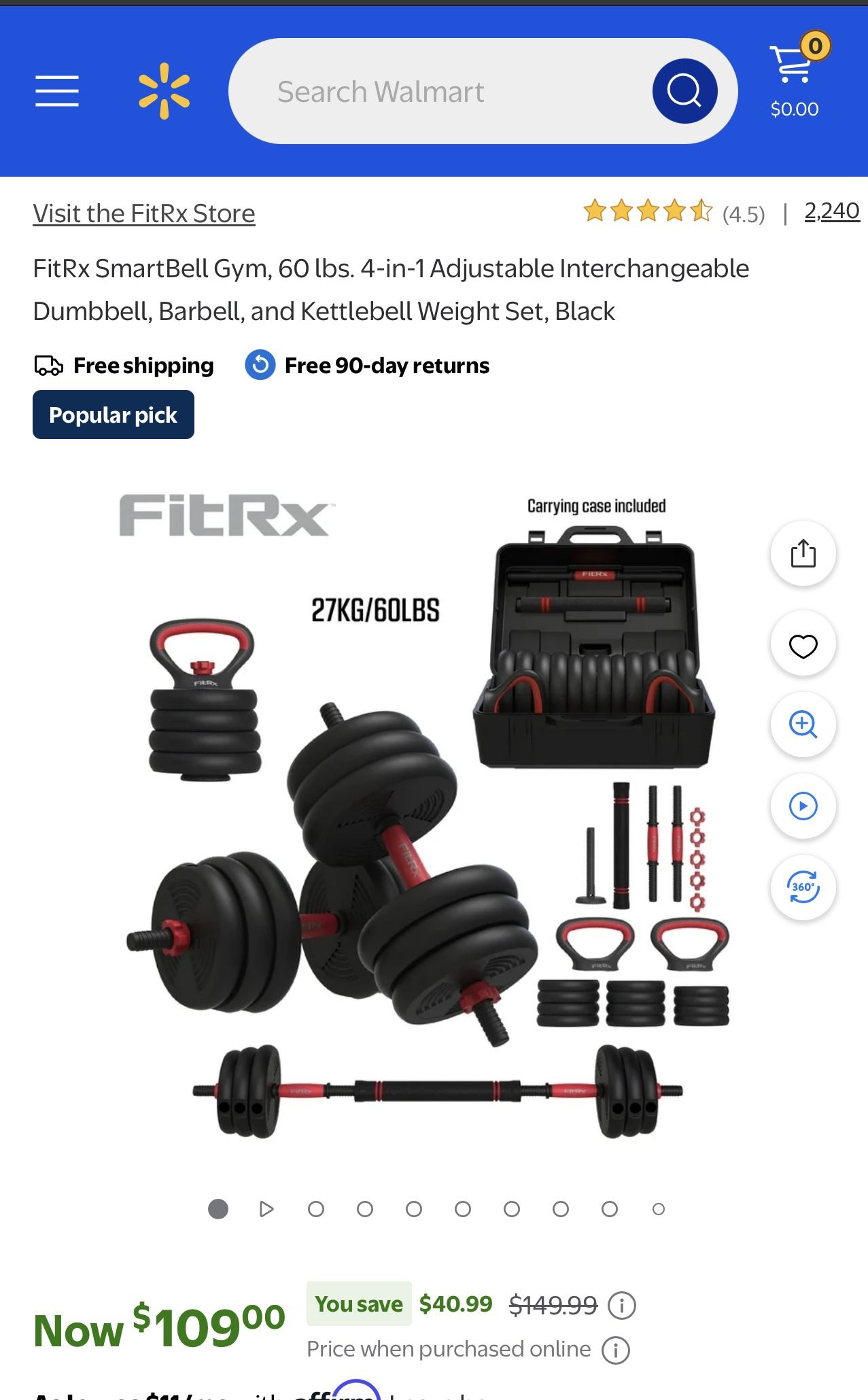Fit RX Weight Set
