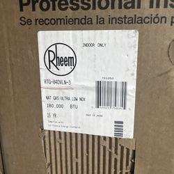 Rheem Tankless Water Heater