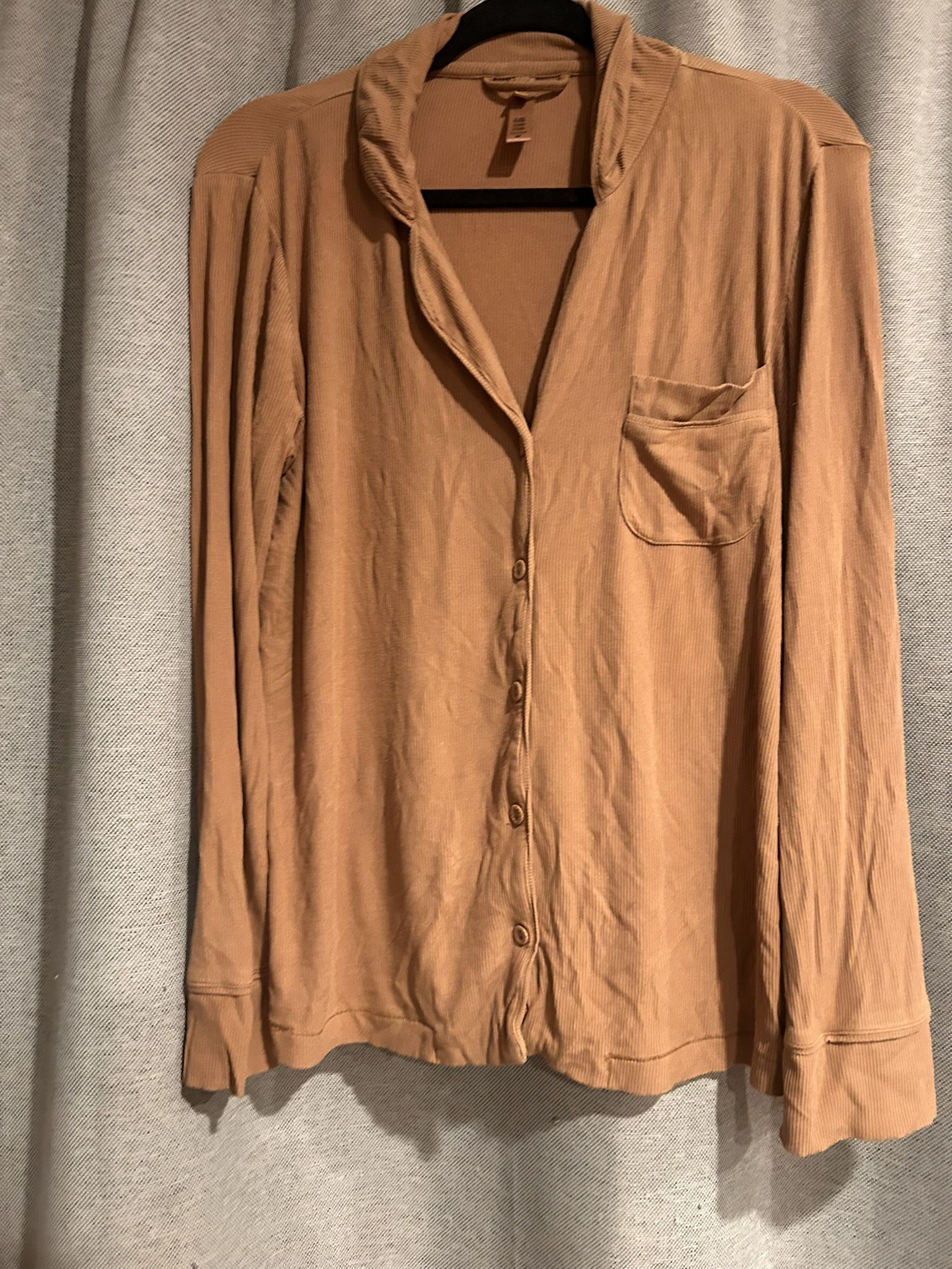 Skims Sienna Pajama Top Size Extra Small