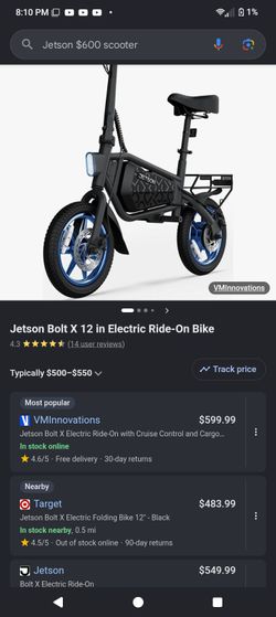 Jetson scooter 4 days old 350$