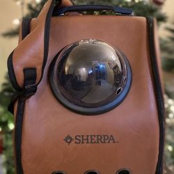 SHERPA PET BACKPACK (DOG/CAT) WITH BUBBLE VIEW