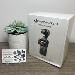 New DJI Osmo Pocket 3 Creator Combo