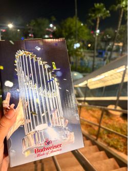 2025 world series replica trophy