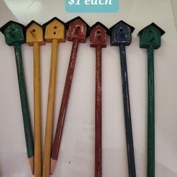 Rustic Bird House pencils $1 each