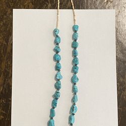 Turquoise Shell Necklace 