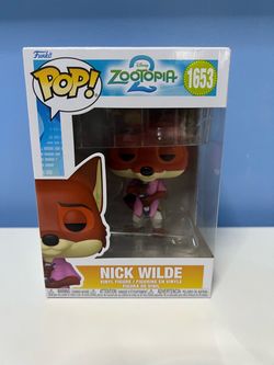 Funko Pop Nick Wilde Zootopia 2 #1653