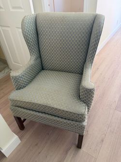 Hickory Chair Wingback Accent Chair