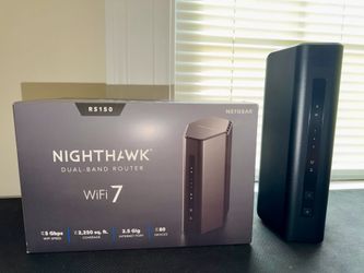 Netgear Nighthawk RS150 WiFi 7 Router - Dual Band