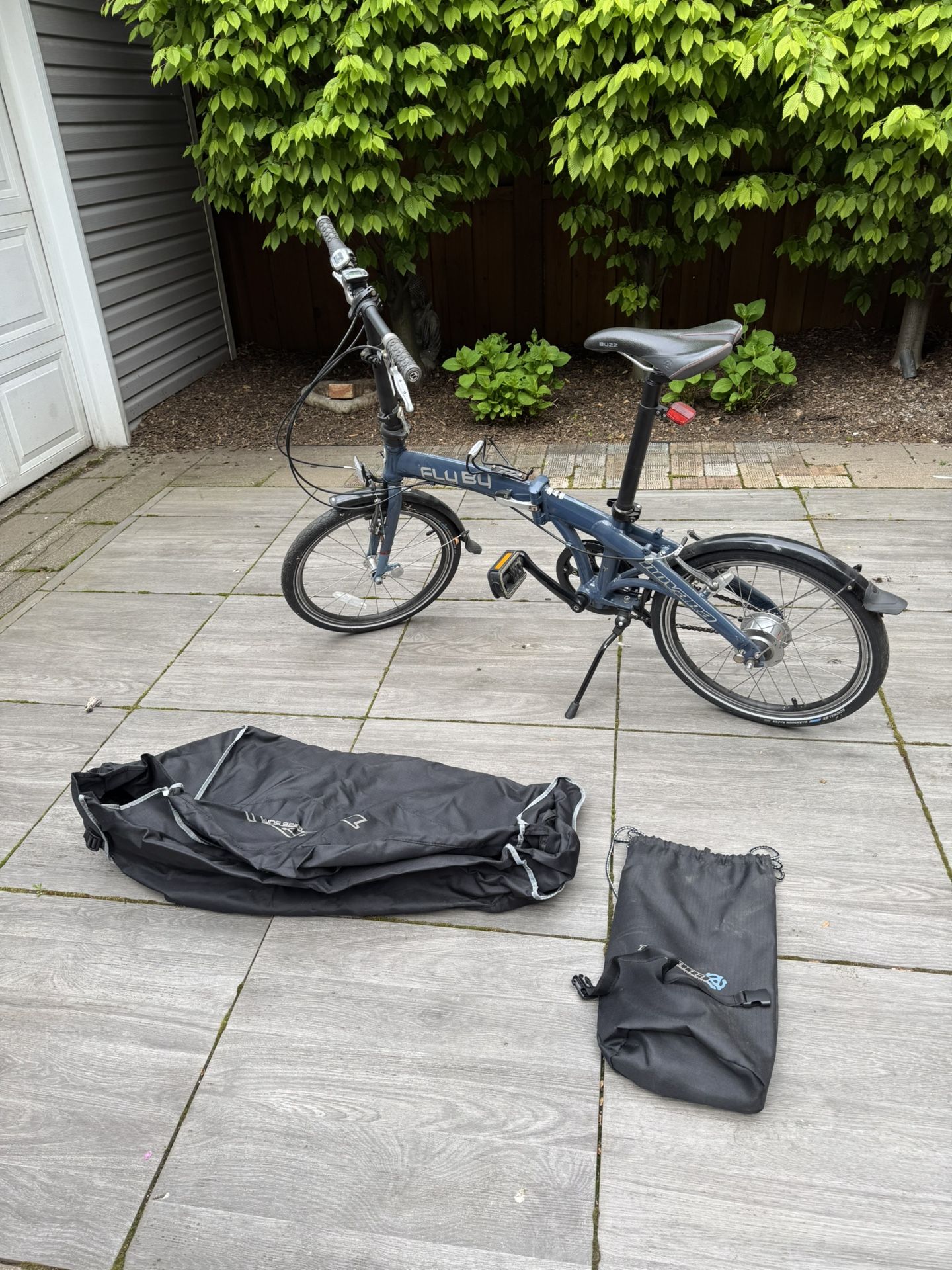 Fubu folding bike-Lightweight,Travel Ready + Carrying Case