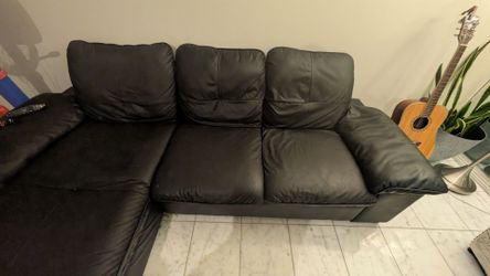 Black Sectional Couch