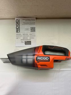 RIDGID. 18V Lithium Ion Cordless Handheld Vacuum(Tool Only).