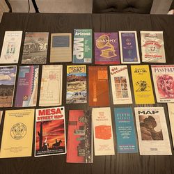 1990’s Pamphlets, Maps, And Brochures