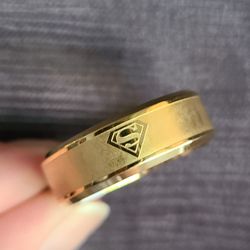 Superman Ring Size 14
