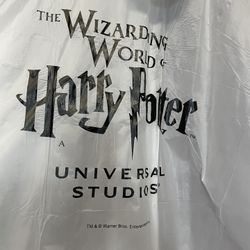 Universal Studios Harry Potter Rain Poncho