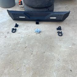 powder coated metal bumper