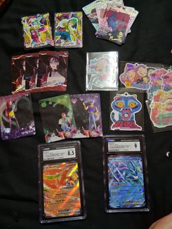 Lot of demon hunter and Pokémon 22 cards total