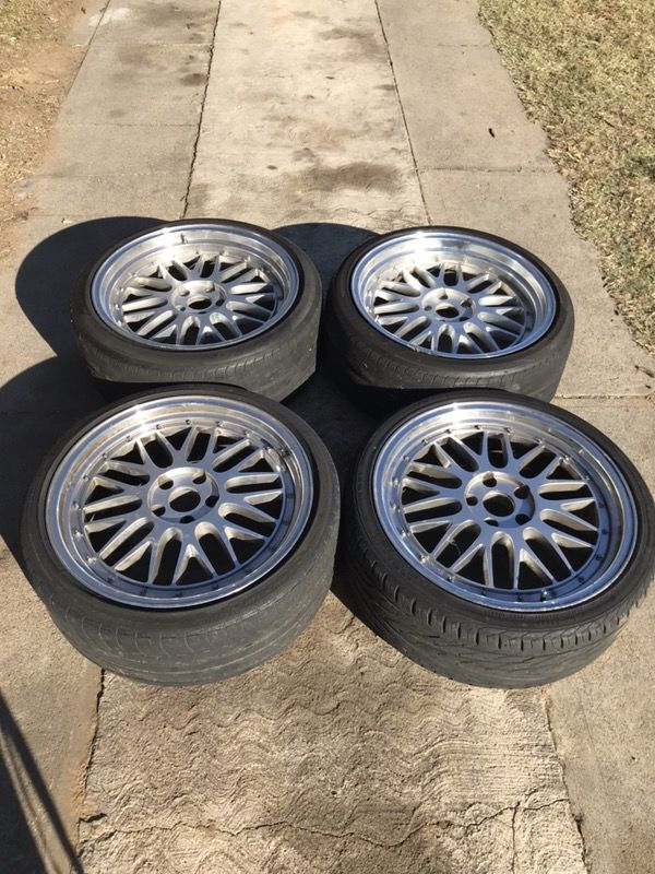 BBS LM replica wheels 18s