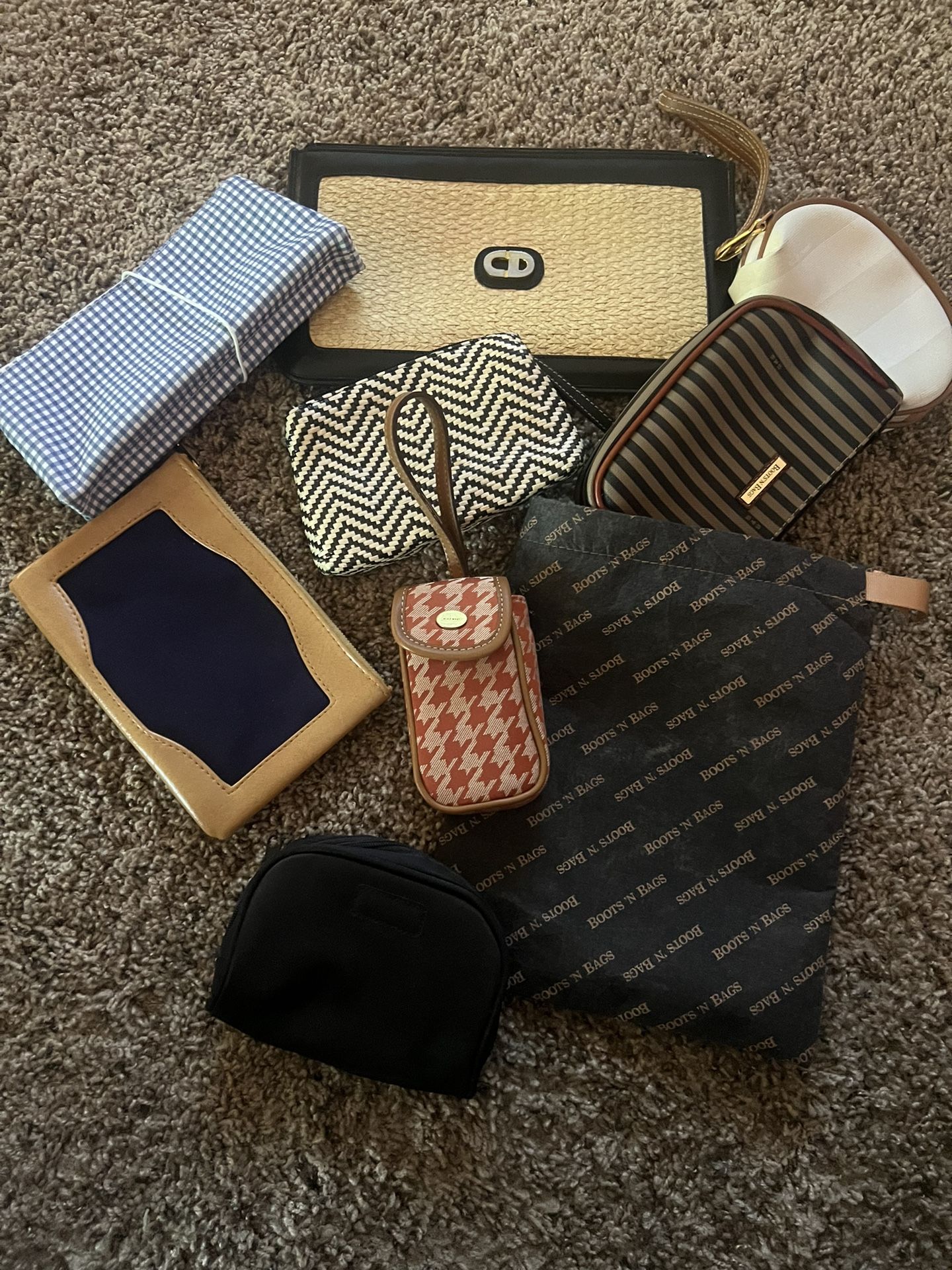 An Assortment Of Small Purses, Handbags, Wallets