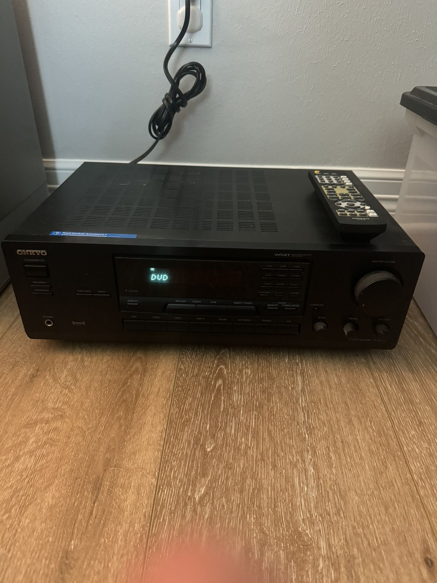 Excellent condition Onkyo TX-8522 Stereo Receiver w/remote