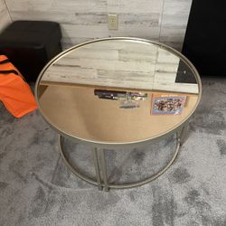 Glass Coffee And 3 End Tables $200