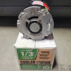 2 Speed Evaporative Cooler Motor 1/3 HP