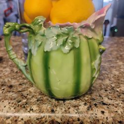 Royal Bayreuth Tettau Porcelain Watermelon Creamer PT Mark Bavaria 1(contact info removed)