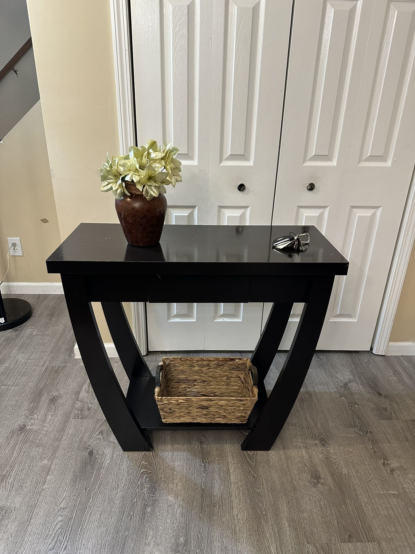 Bowery Hill Modern Wood Entryway Console Table