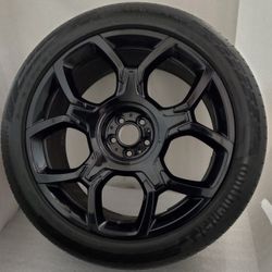 Black Badge Rolls Royce 22" Cullinan OEM Wheels Rims Tires 
