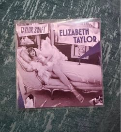Taylor Swift Elizabeth Taylor Radio Promo CD