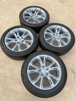 rims 18  5 Lugs wheels 5x5 Fits grand Cherokee Suburban Tahoe Silverado Impala Caprice Blazer Astro  Sierra Yukon Durango