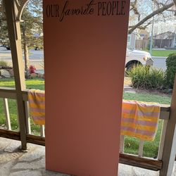 Wedding seating chart