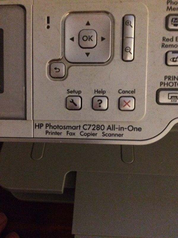 Landskab tommelfinger sladre HP Photosmart C7280 All in one printer for Sale in Elkhart, IN - OfferUp