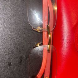 Cartier Glasses With Case 