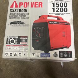 I Power  Generator. GXS  1500 I