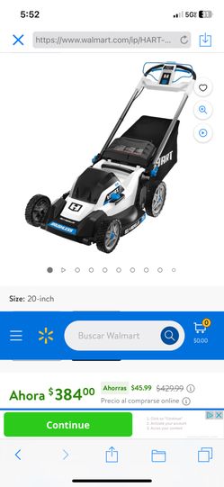 40-Volt Brushless 20" Self-Propelled Mower