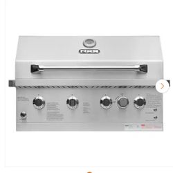 NXR
31 in. 4-Burner Built-In Gas Grill in
Stainless Steel with Infrared