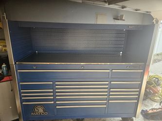 Matco Tool Box 76.5"W X 45.5" H X 27" Deep