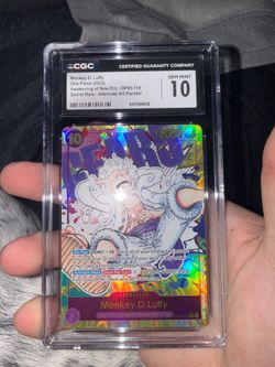Monkey D. Luffy Gear 5 Alternate Art English Card 2023