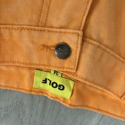 golf wang orange jeans