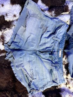 2 pairs size 13 women’s jeans shorts