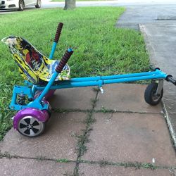 Electric Hoverboard  With Seat And Charge The Hoverboard  Battery   Working  Great