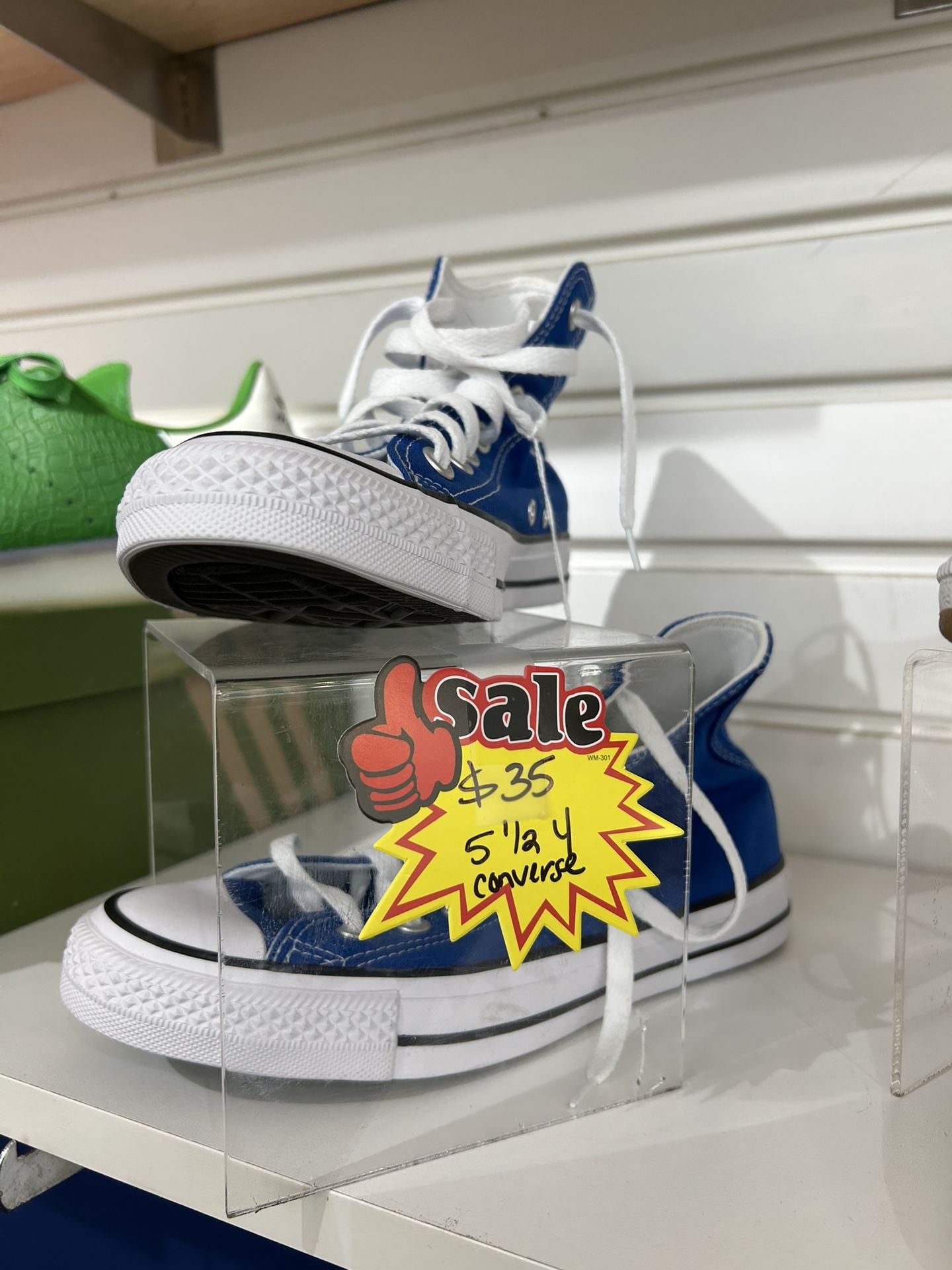 Blue Converse Shoes