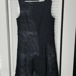 Black Lace Dress Size 2xl 