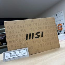 MSI Bravo 15 Gaming Laptop New - 90 Days Warranty - Payment Plan Available ONLY $5 DOWN