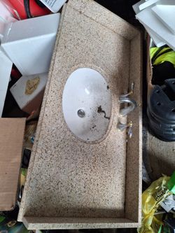 Granite bathroom sink