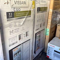 Vissani Convertible Refrigerator Or Freezer