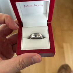 James Allen Cobalt Chrome Men’s Ring