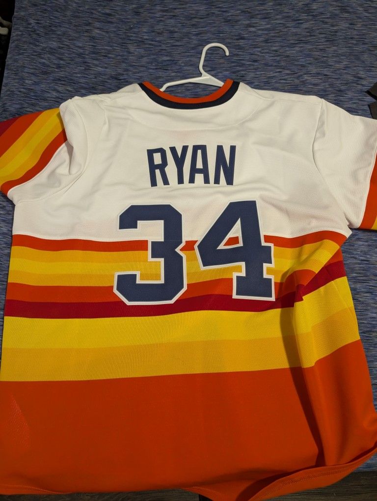 Nolan Ryan Houston Astros Jersey.