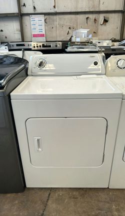 Whirlpool Basic Dryer White - Heavy Duty Cycle Lint Filter